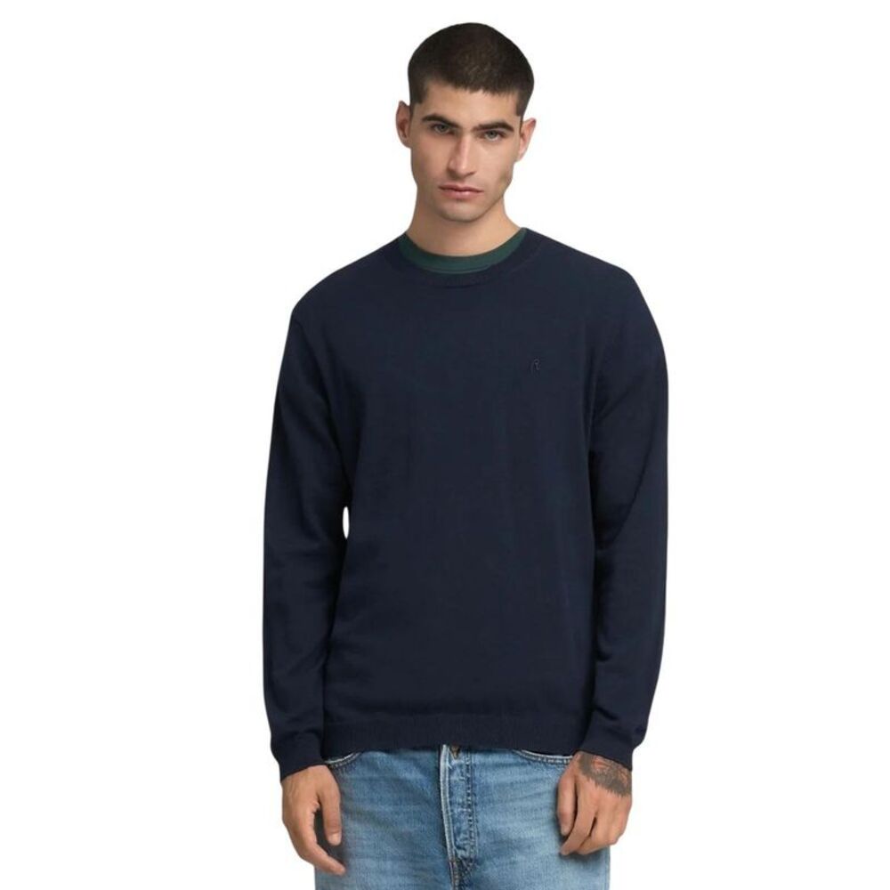 Replay Blue Cotton Men's Sweatshirt
